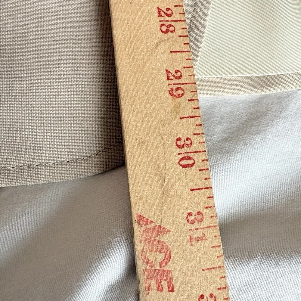 Hart Schaffner Marx‎ Dillards Beige Tan Blazer  J Nicklaus  42S  Gold Button VTG